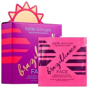 NWT! 🌞TARTE Brazilliance Bronzing Face Towelettes